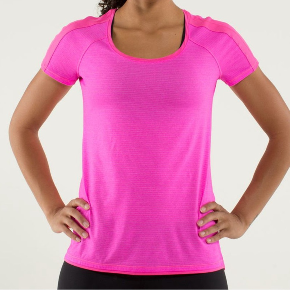 Lululemon Race Me Short Sleeve - Size 12